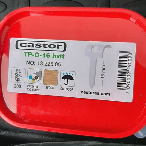 Castor  kabel Klammer l