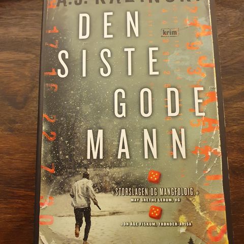 Den siste gode mann. A. J. Kazinski