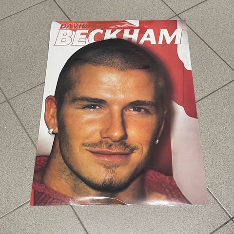 David Beckham Plakat