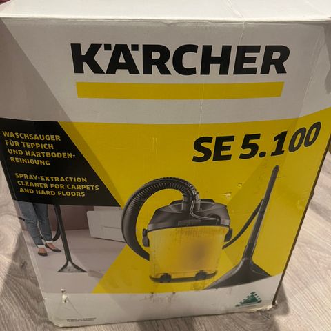 Proff Tekstilrenser fra Karcher - TIL LEIE