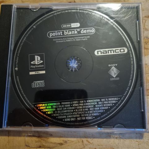 PS1 Point Blank Demo