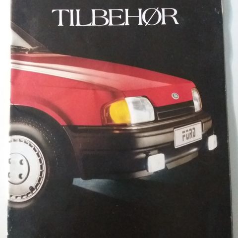 1980 talls Ford Tilbehør -brosjyre.