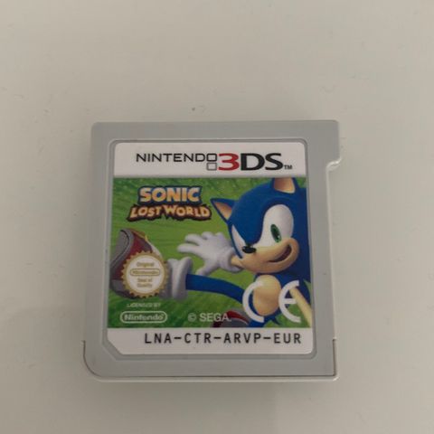 Sonic lost world 3ds spill