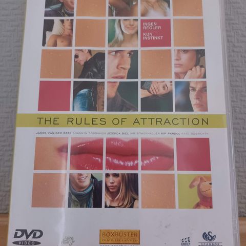 The Rules of Attraction - Komedie / Drama / Romantikk (DVD) –  3 filmer for 2