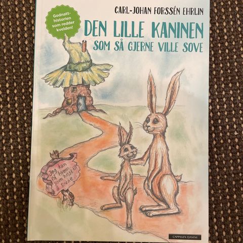 Den lille kanin som så gjerne ville sove - barnebok