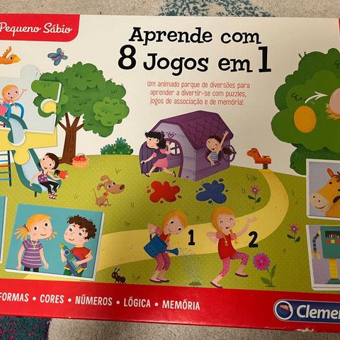 Learning Games for 3 år - Språk Portuguisk/ Portuguese