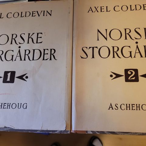 Axel Coldevin - Norske storgårder 1-2