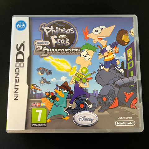 Phineas and Ferb: Across the 2nd Dimension Ds Spill ds/3ds/2ds/dsi