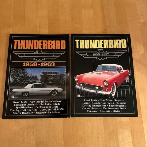 Thunderbird Brooklands books