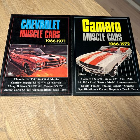 Brooklands books muscle cars