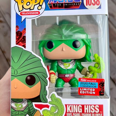 Funko Pop! King Hiss [Fall Convention] | Masters of the Universe (1038)