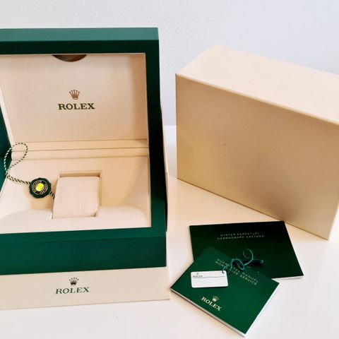 Rolex Box Full sett / Rolex klokkeboks / Rolex tilbehør