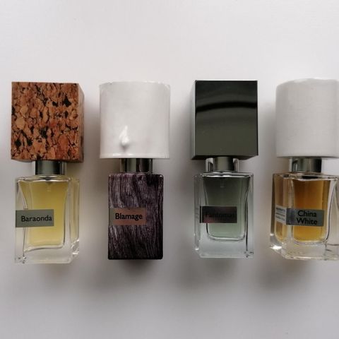 Nasomatto parfymeprøver