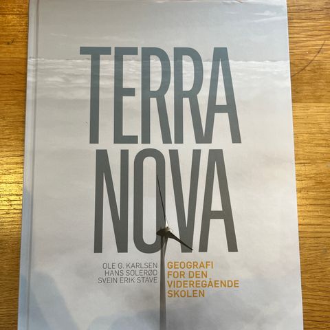 Terra Nova - Geografi Vg1 - Helt ny og ubrukt