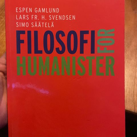 Filosofi for humanister