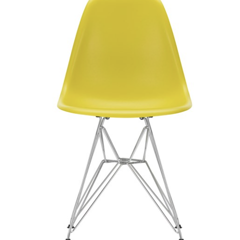 ØNSKES KJØPT Vitra Eames stol farge sunlight m/krom understell