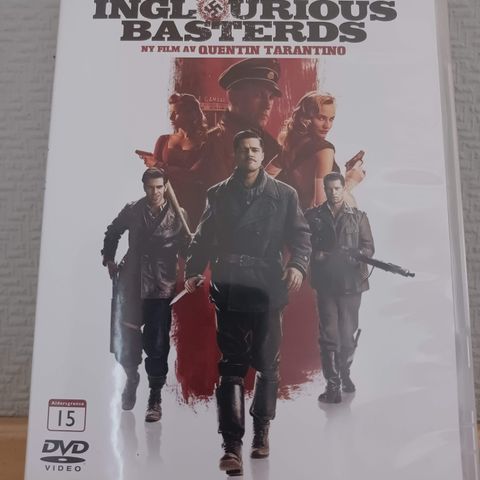 Inglourious Basterds - Drama / Action / Thriller  (DVD) –  3 filmer for 2