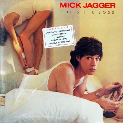 Mick Jagger – She's The Boss (Columbia – FC 39940, 39940 LP, Album,  1985)