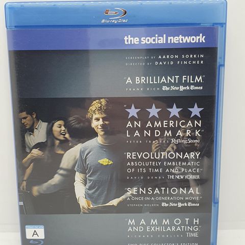 The social network. Blu-ray