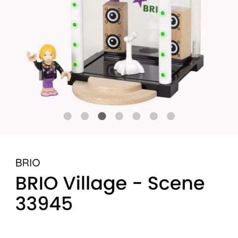 Brio Village Scene Leke