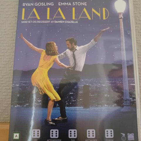 La La Land - Komedie / Drama / Romantikk / Musikk (DVD) –  3 filmer for 2