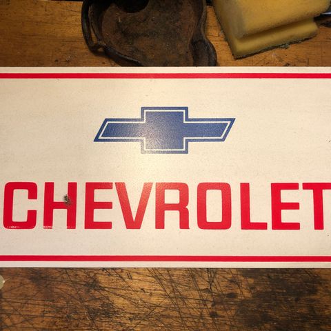 Chevrolet skilt