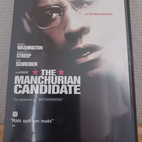 The Manchurian Candidate - Drama / Thriller / Mystikk (DVD) –  3 filmer for 2