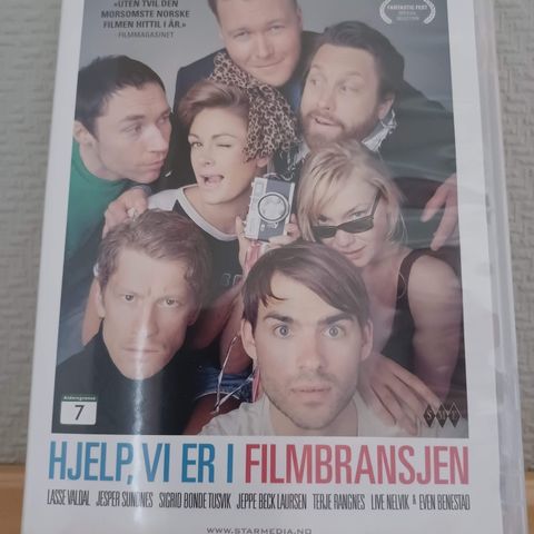 Hjelp, vi er i filmbransjen - Komedie (DVD) –  3 filmer for 2