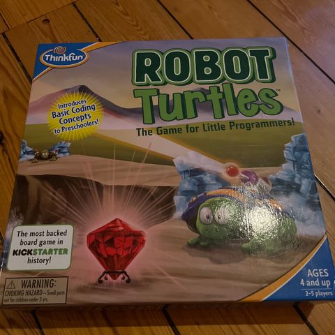 Lær koding for barn - Robot Turtles