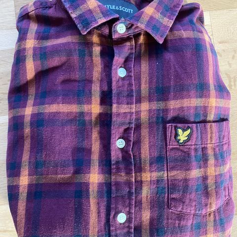 Lyle & Scott Flannel Check Long Sleeve Shirt