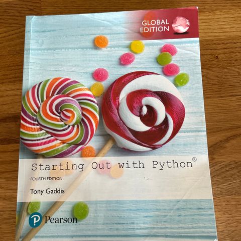 Starting out with python