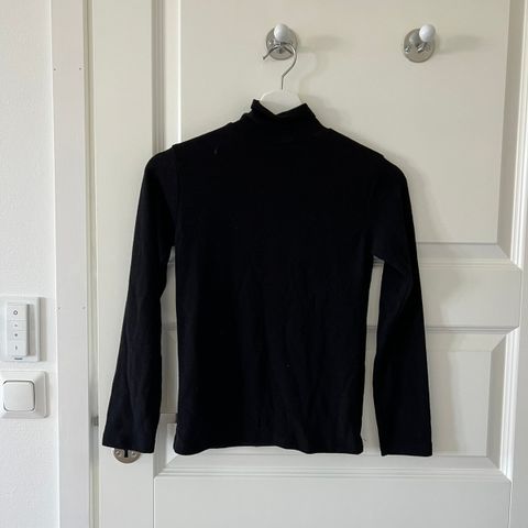 Svart Turtleneck Genser