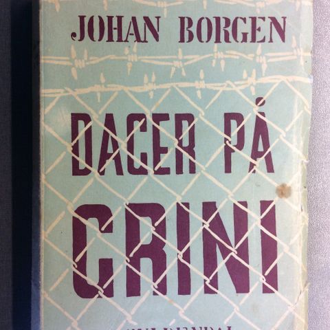 Dager på Grini - Johan Borgen