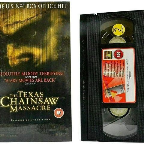 ØNSKES KJØPT - TEXAS CHAINSAW MASSACRE (2003) PÅ VHS