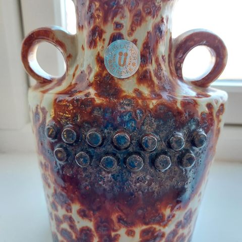 Retro/vintage vase fra vest Tyskland