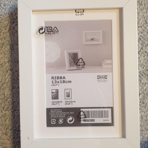 Ramme fra IKEA, 13x18