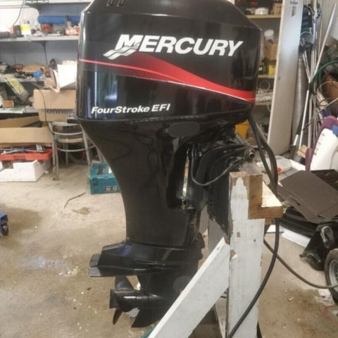 Mercury 60 hk Fourstroke EFI selges i deler