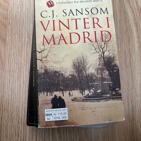 Vinter i Madrid av C.J. Sansom