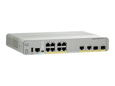 Cisco Catalyst 2960CX-8PC-L - switch - 8 porter - Managed - rackmonterbar