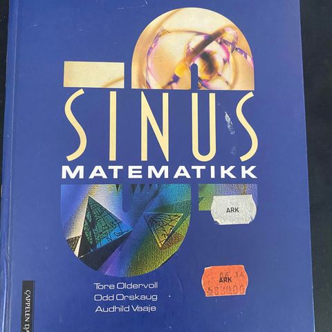 SINUS FOR ETTÅRIG FORKURS; MATEMATIKK