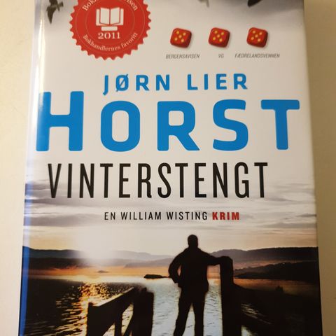 Vinterstengt William Wisting. Jørn Lier Horst innbundet krim