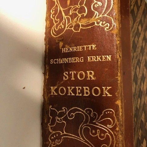 Henriette Schønberg Erken: Stor kokebok. Tolvte utgave. 1936.