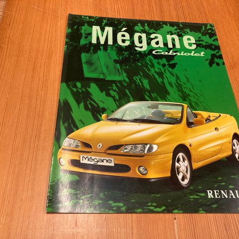 BILBROSJYRE - RENAULT MÈGANE CABRIOLET - 1997