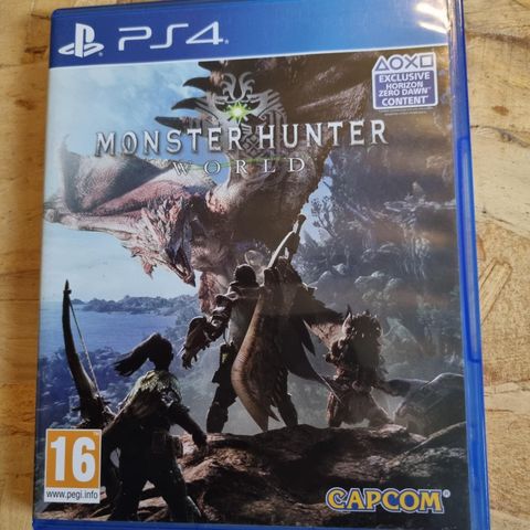 Strøkent PS4 Monster Hunter World