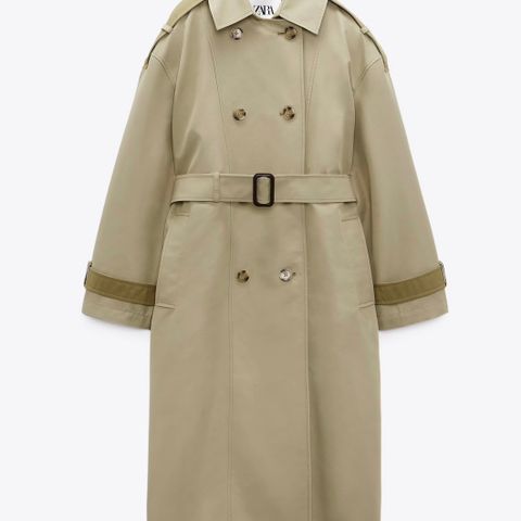 Oversized trenchcoat fra Zara
