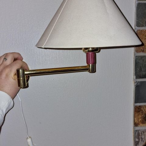 Retro vegglampe