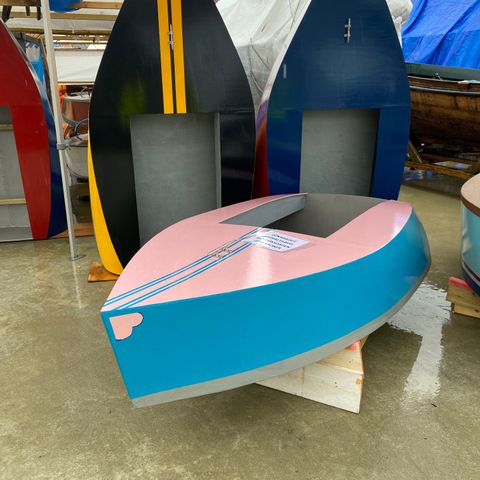 Lekebåt for bruk på sjø