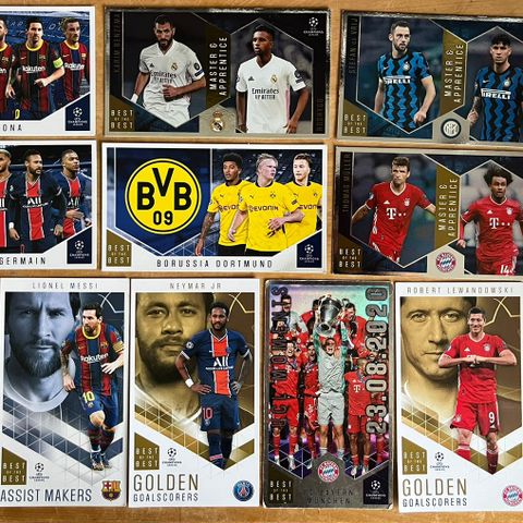 Spesielle fotballkort pakker til salgs best of the best