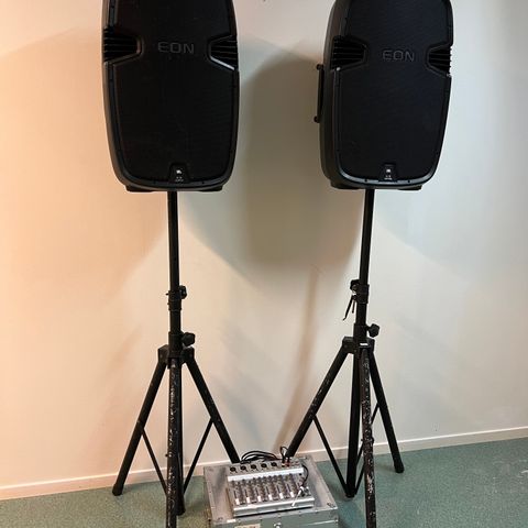 (Utleie) PA-anlegg JBL 515XT