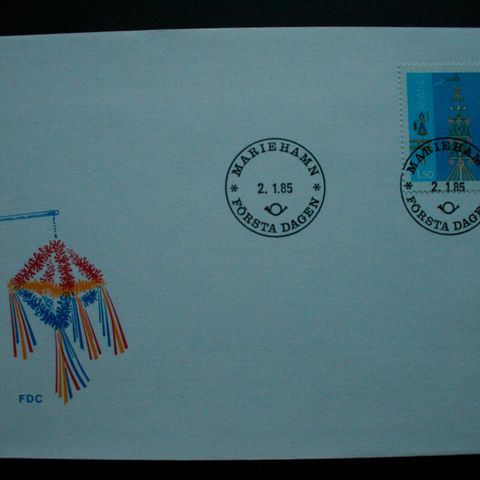 Åland 1985: FDC  AFA 10